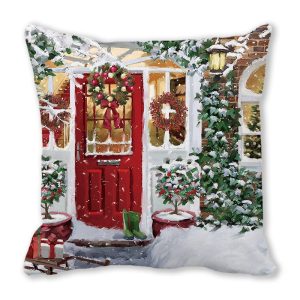 Housse De Coussin Noël – Maison De Noël