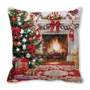 Housse De Coussin Noël – Matin De Noël
