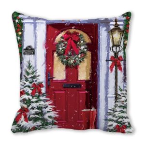 Housse De Coussin Noël – Porte Magique