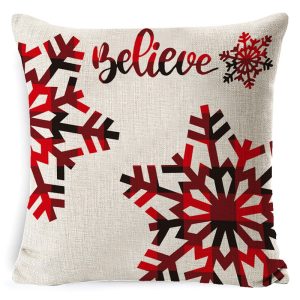 Housse De Coussin Noël – Believe