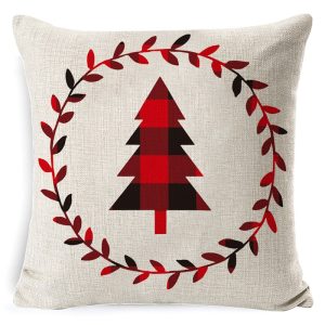Housse De Coussin Noël – Petit Sapin
